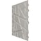 Ekena Millwork 19 5/8in. W x 19 5/8in. H Evergreen EnduraWall Decorative 3D Wall Panel Covers 2.67 Sq. Ft. WP20X20EGGBW - alternate 5